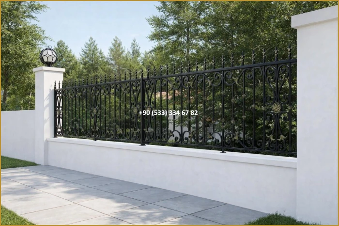 BAHÇE KORKULUKLARI-KORKULUK MODELLERİ-FERFORJE BAHÇE KORKULUK MODELLERİ fiy9174