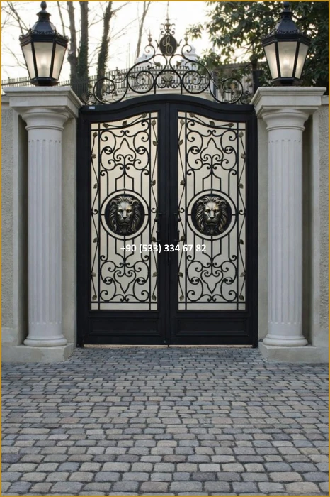 VİLLA KAPILARI-FERFORJE VİLLA KAPILAR-VİLLA GİRİŞ KAPILAR-BAHÇE KAPILARI-FERFORJE KAPILAR fiy9053