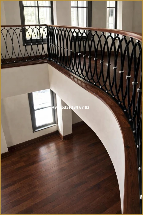 MERDİVEN KORKULUKLARI- MERDİVEN KORKULUK TASARIMI- FERFORJE MERDİVEN KORKULUK MODELLERİ fiy8589