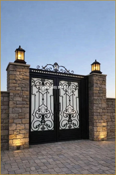 VİLLA KAPILARI-FERFORJE VİLLA KAPILAR-VİLLA GİRİŞ KAPILAR-BAHÇE KAPILARI-FERFORJE KAPILAR fiy8597