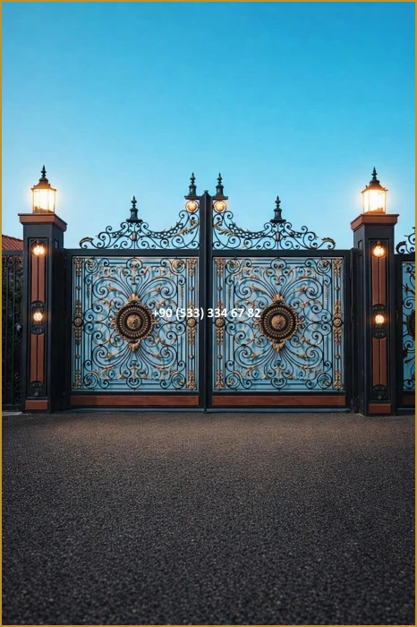 VİLLA KAPILARI-FERFORJE VİLLA KAPILAR-VİLLA GİRİŞ KAPILAR-BAHÇE KAPILARI-FERFORJE KAPILAR fiy9121