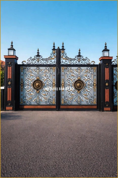 VİLLA KAPILARI-FERFORJE VİLLA KAPILAR-VİLLA GİRİŞ KAPILAR-BAHÇE KAPILARI-FERFORJE KAPILAR fiy9155