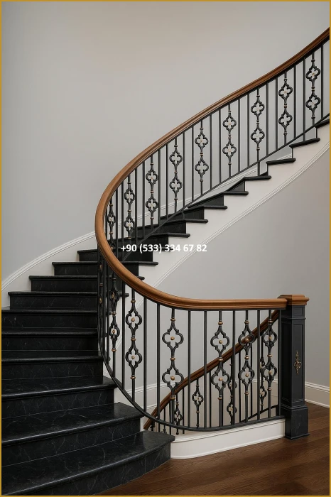 MERDİVEN KORKULUĞU/VİLLA MERDİVEN KORKULUĞU/İÇ MERDİVEN KORKULUKLARI fiy8395