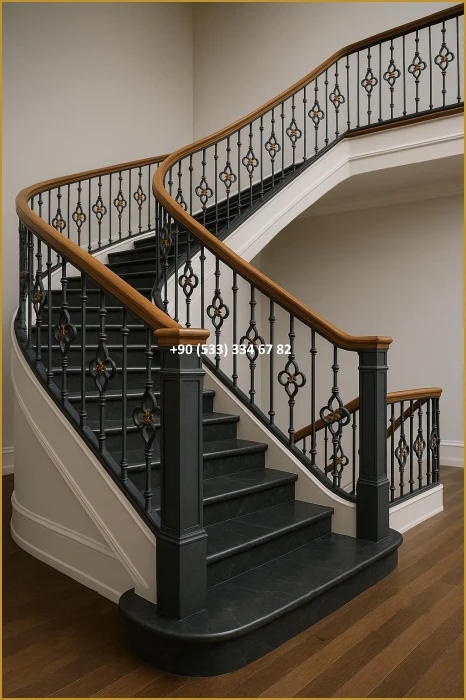 MERDİVEN KORKULUĞU/VİLLA MERDİVEN KORKULUĞU/İÇ MERDİVEN KORKULUKLARI fiy8396