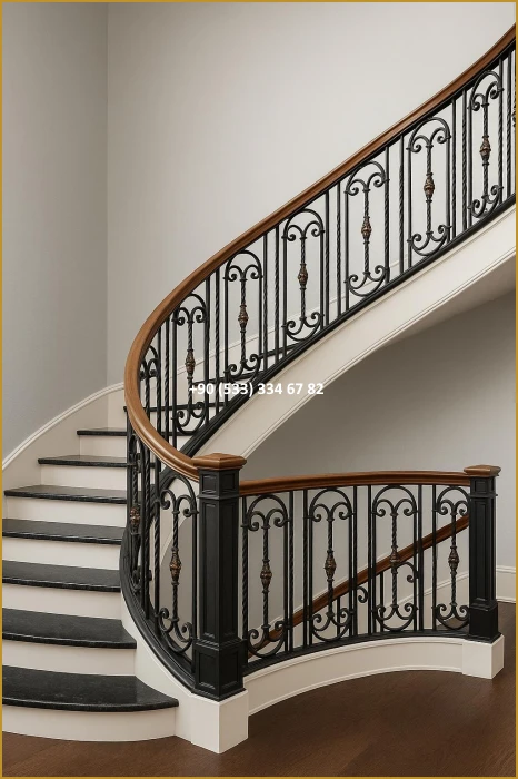 MERDİVEN KORKULUĞU/VİLLA MERDİVEN KORKULUĞU/İÇ MERDİVEN KORKULUKLARI fiy8398