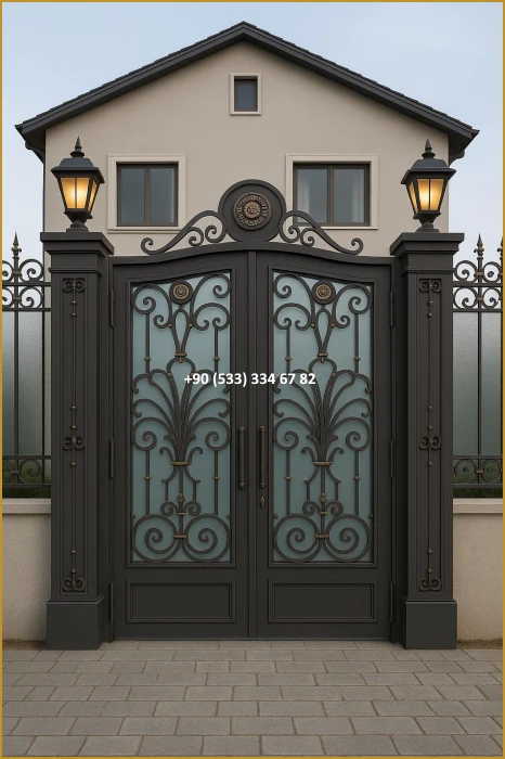 VİLLA KAPILARI-FERFORJE VİLLA KAPILAR-VİLLA GİRİŞ KAPILAR-BAHÇE KAPILARI-FERFORJE KAPILAR fiy8387